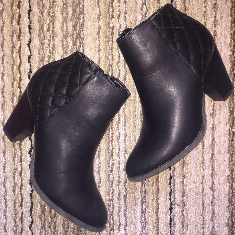 Black booties
